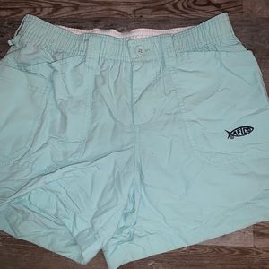 Blue Women’s Aftco shorts